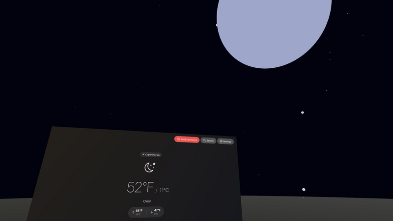 Immersive environment